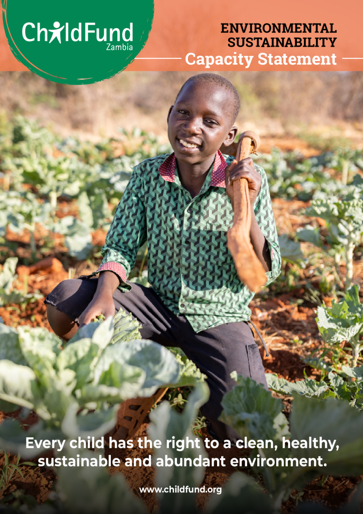 ChildFund Zambia Environmental Sustainability Capacity Statement